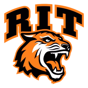 RIT logo with tiger